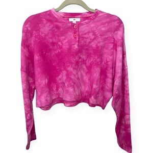 BP - Pink Tie Dye Crop Top